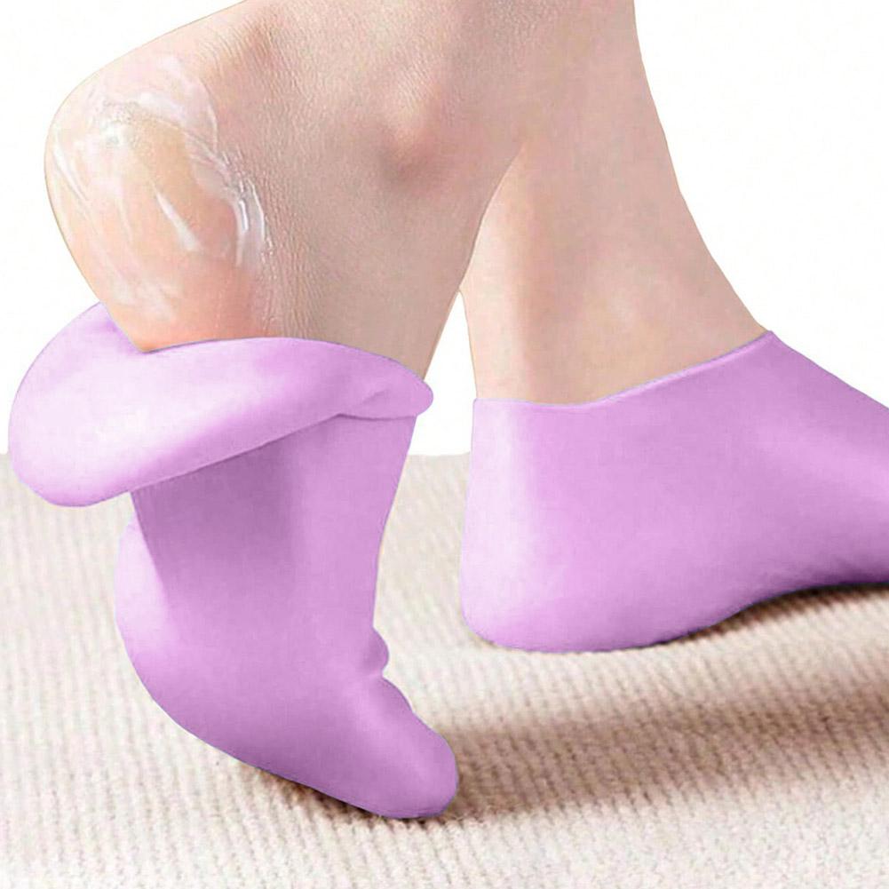 1Pair Silicone Foot Care Socks - Latex Disposable Glove recension och pris