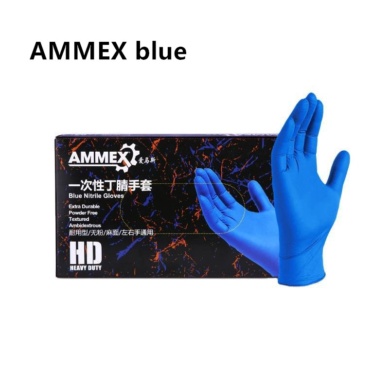 100% Nitrile Gloves Black 100p - Exam Glove Nitrile recension och pris