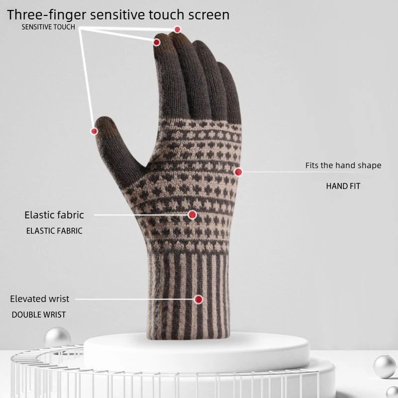 New Cross Border Touchscreen G - Wool Glove Lined recension och pris